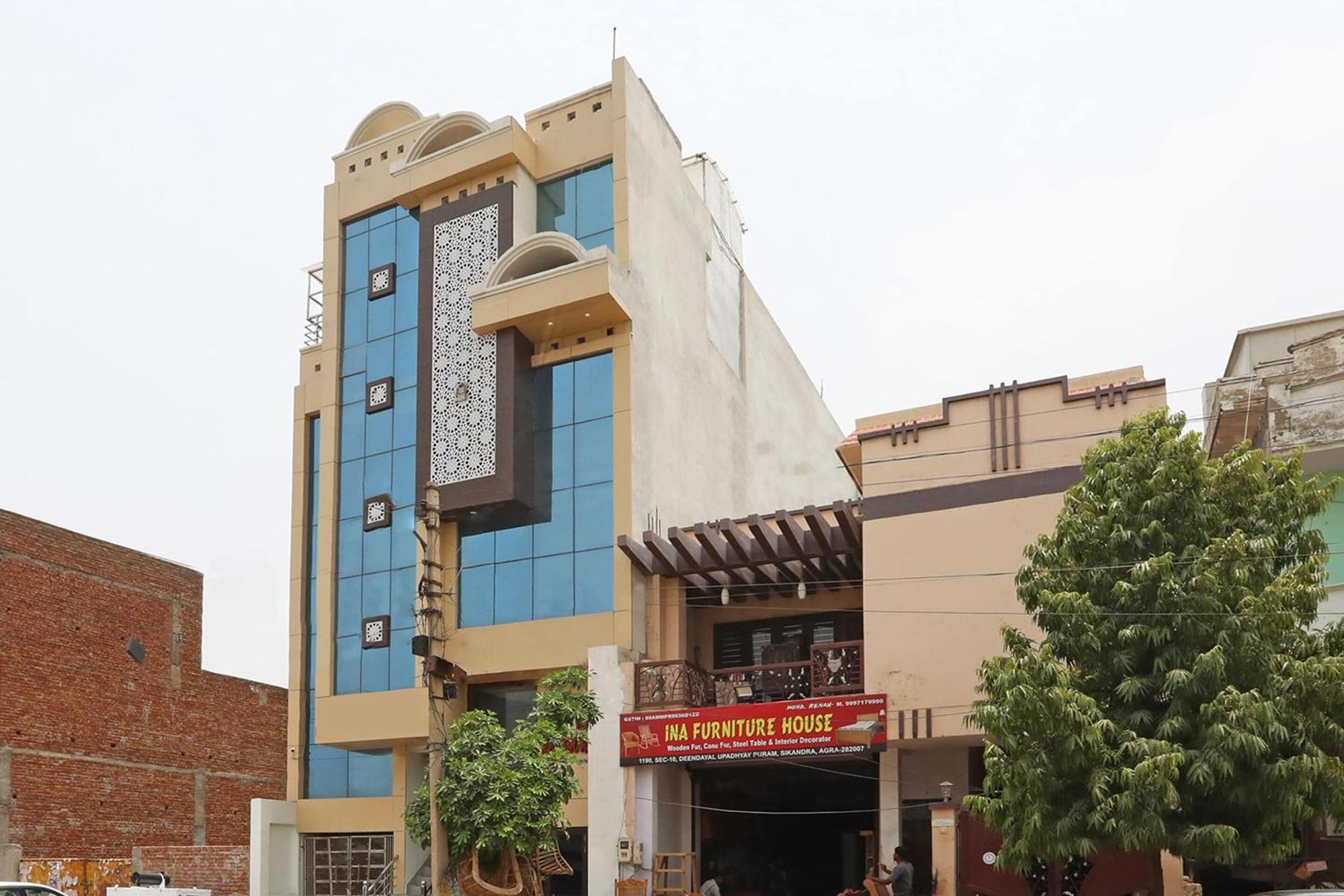 אגרה Oyo Hotel Vaishnavi Heritage Inn מראה חיצוני תמונה